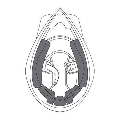 AGV AX9 Cheek Pads - Black