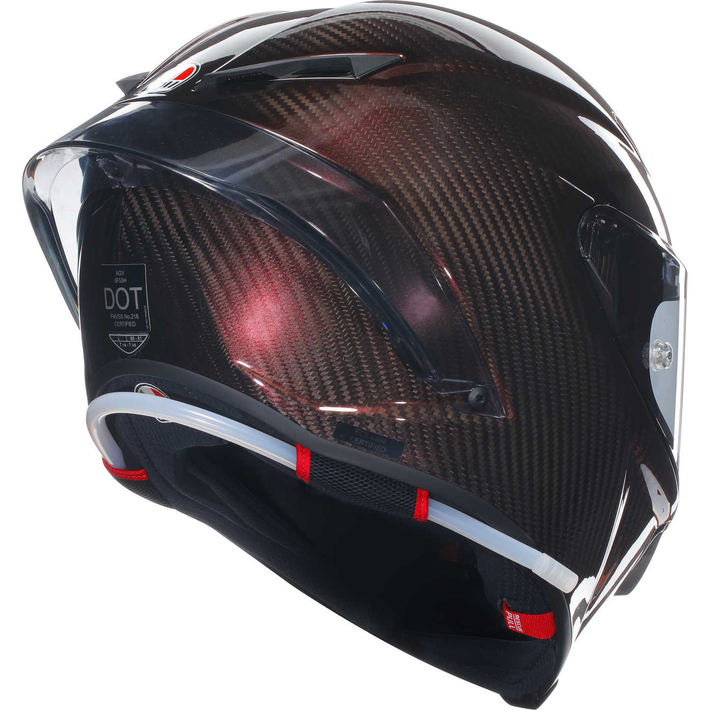AGV Pista GP-RR Red Carbon ECE 22.06 - Red