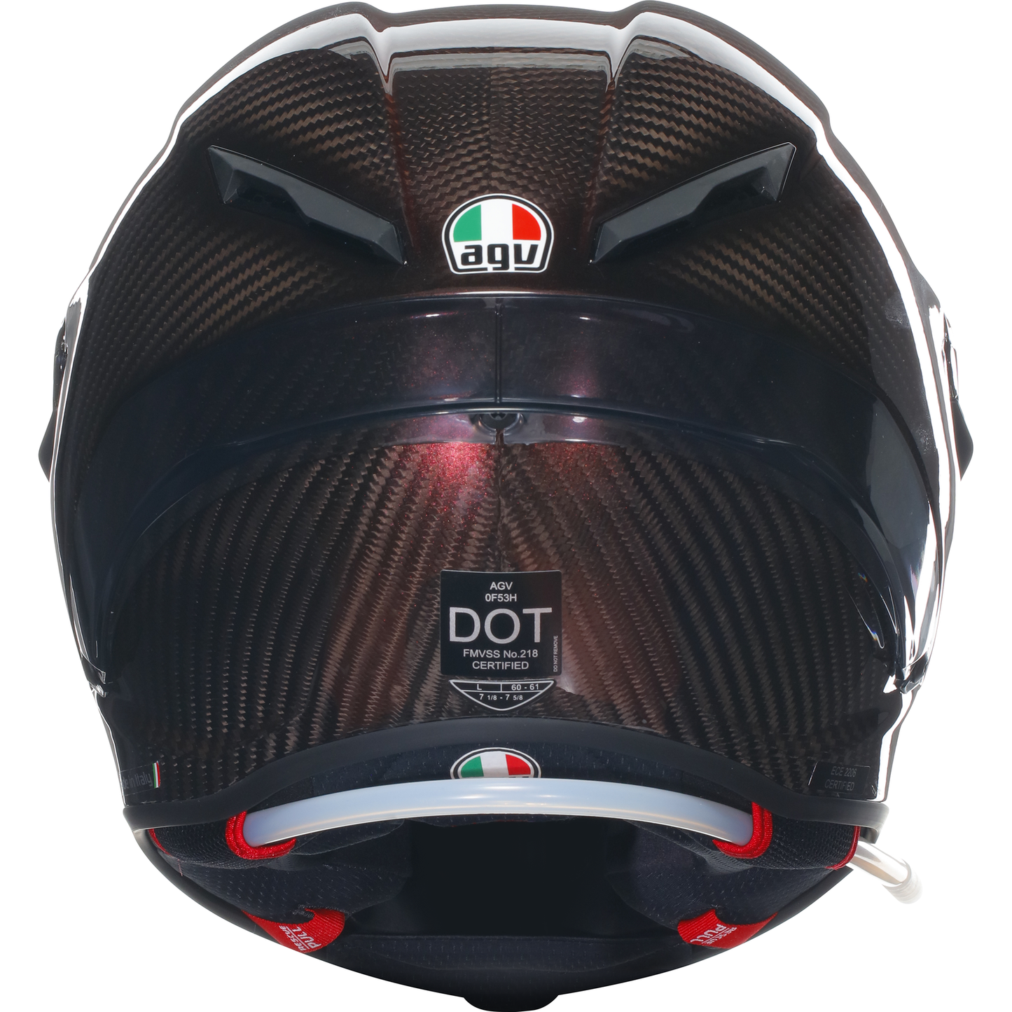 AGV Pista GP-RR Red Carbon ECE 22.06 - Red