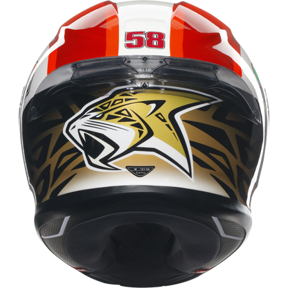 AGV K6-S SIC58 - Simoncelli Replica