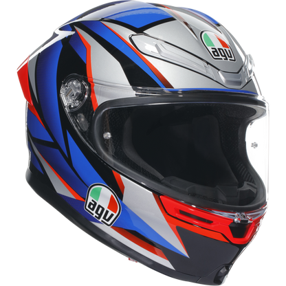 AGV K6-S Slashcut - Black / Blue / Red