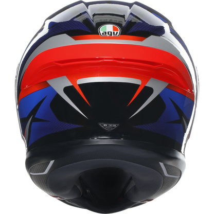 AGV K6-S Slashcut - Black / Blue / Red