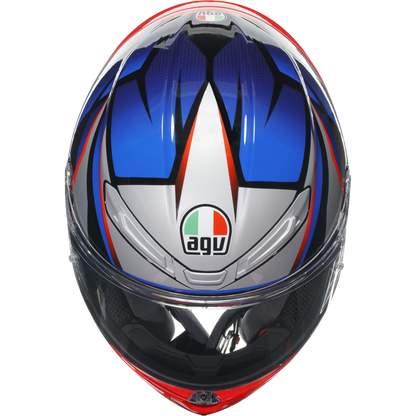 AGV K6-S Slashcut - Black / Blue / Red