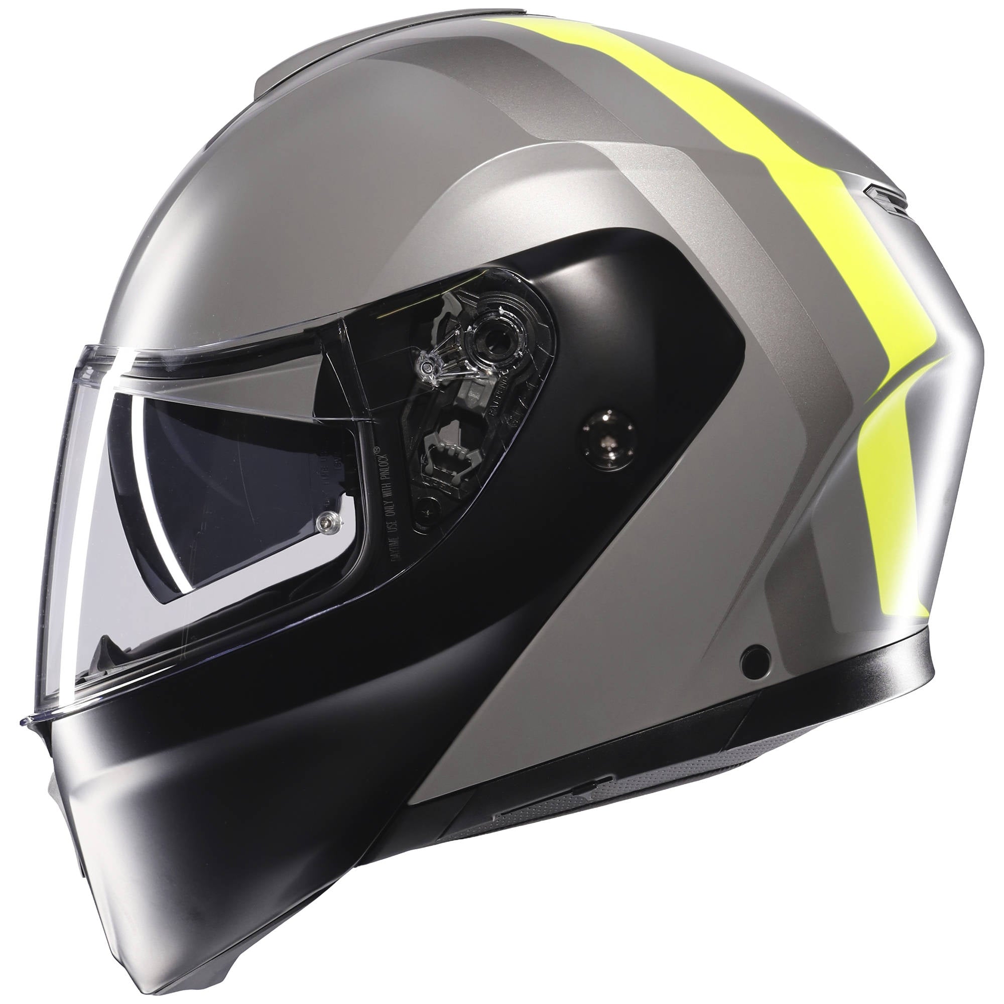 AGV Street Modular Flip Front Helmet - Resia Fluo Yellow