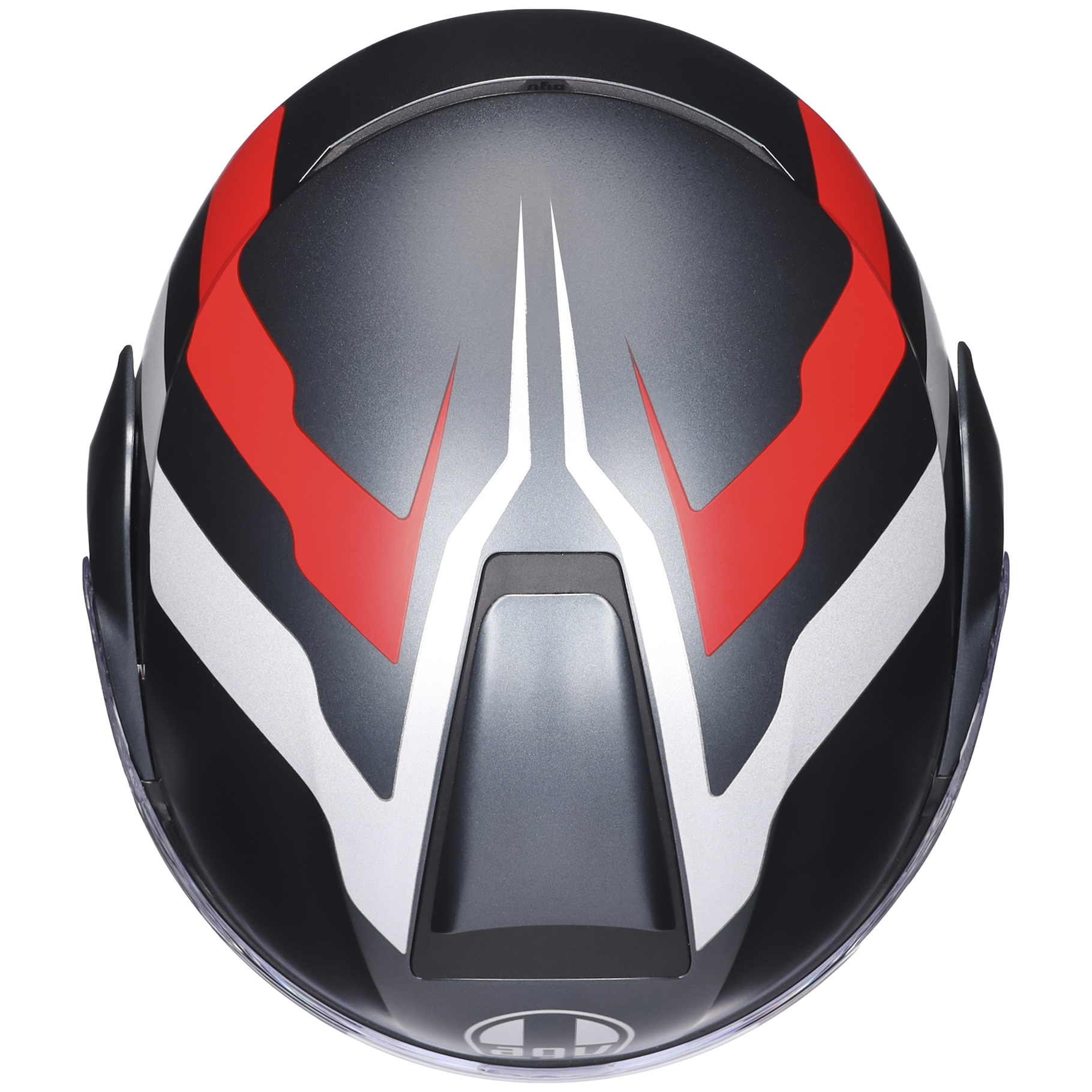 AGV Street Modular Resia - Grey / Silver / Red