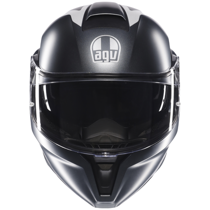 AGV Street Modular Resia - Grey / Silver / Red