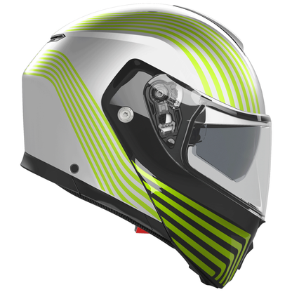 AGV Street Modular Iseo - Matt White / Black  / Flo Yellow