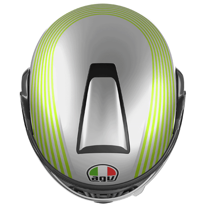 AGV Street Modular Iseo - Matt White / Black  / Flo Yellow