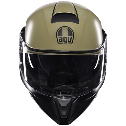 AGV Street Modular Solid - Matt Pastello Green / Black