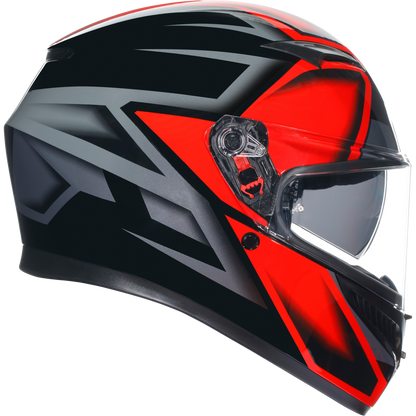 AGV K3 Compound ECE 22.06 - Black / Red