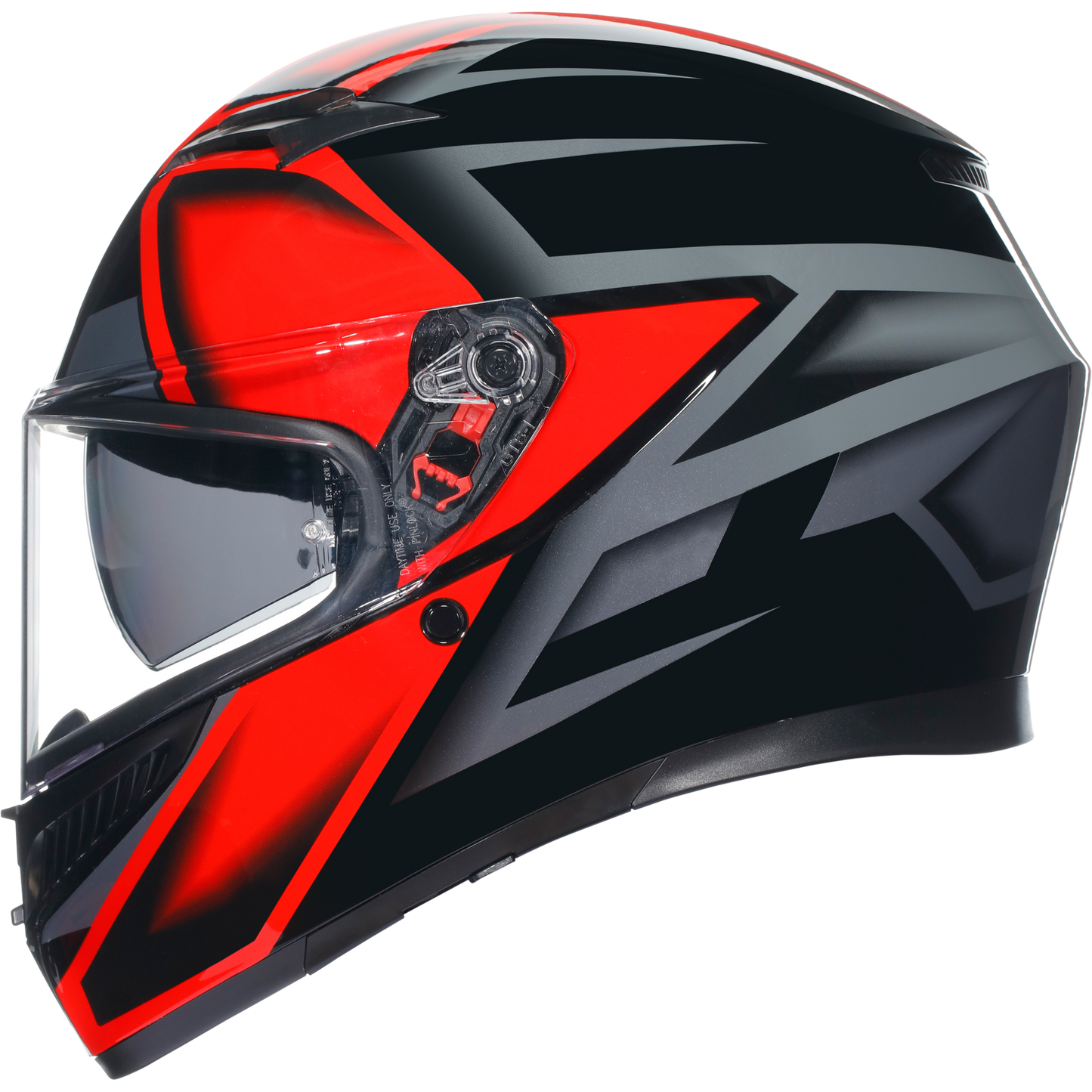 AGV K3 Compound ECE 22.06 - Black / Red