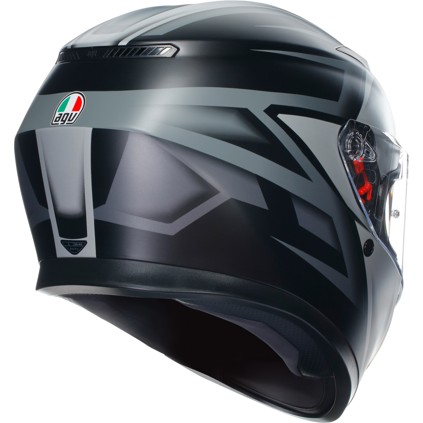 AGV K3 Compound ECE 22.06 - Matt Black / Grey