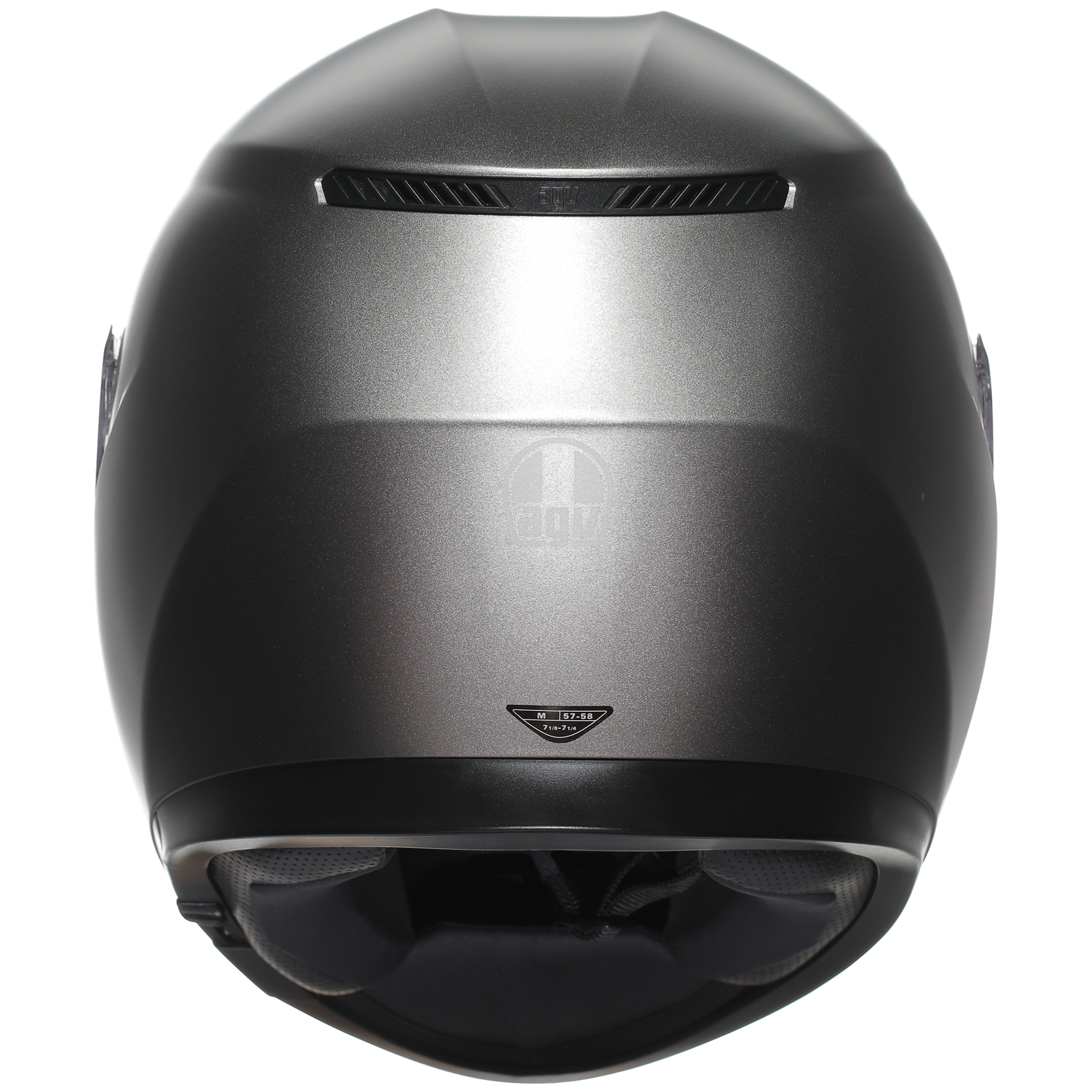 AGV K3 Solid ECE 22.06 - Luna Grey