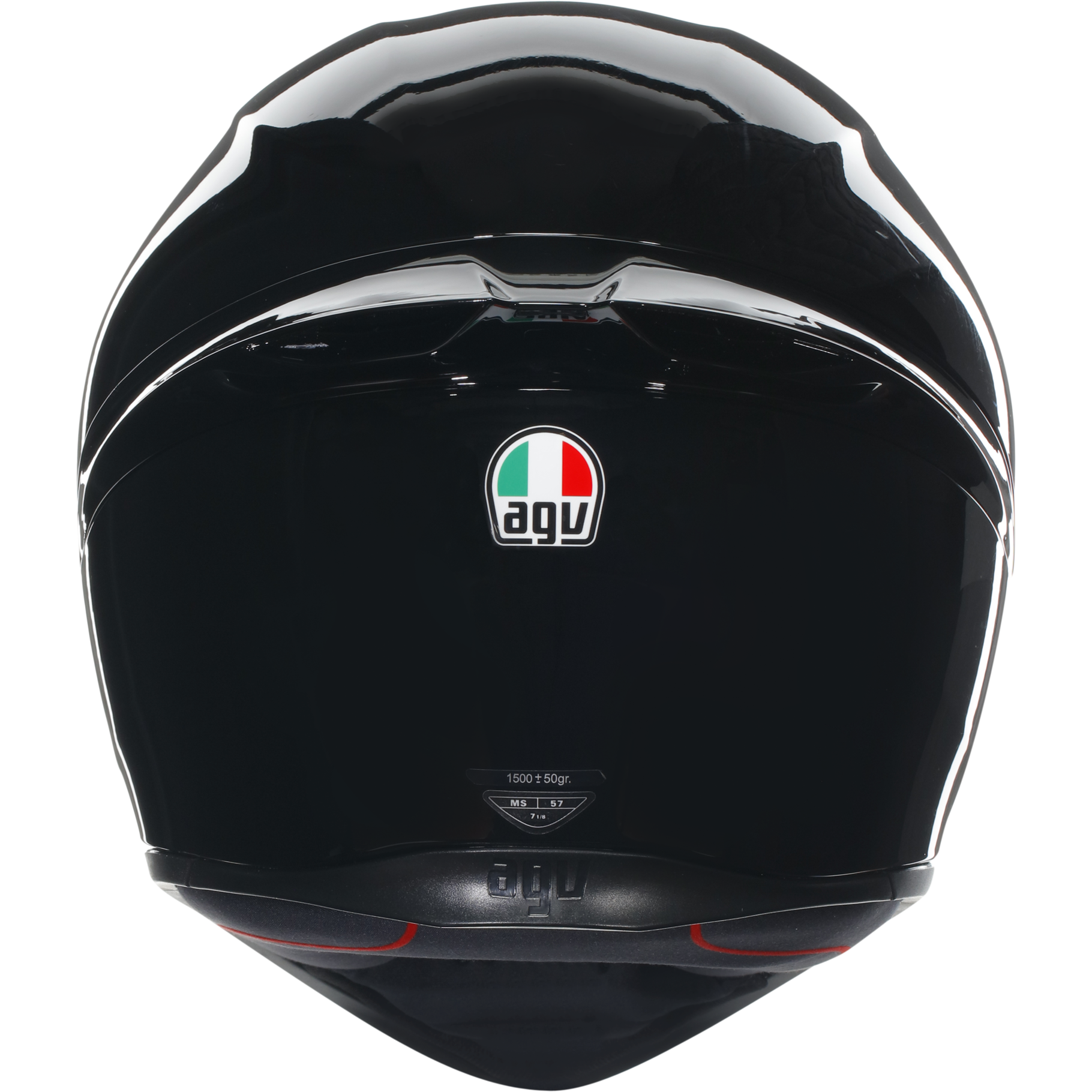 AGV K1-S Solid - Gloss Black