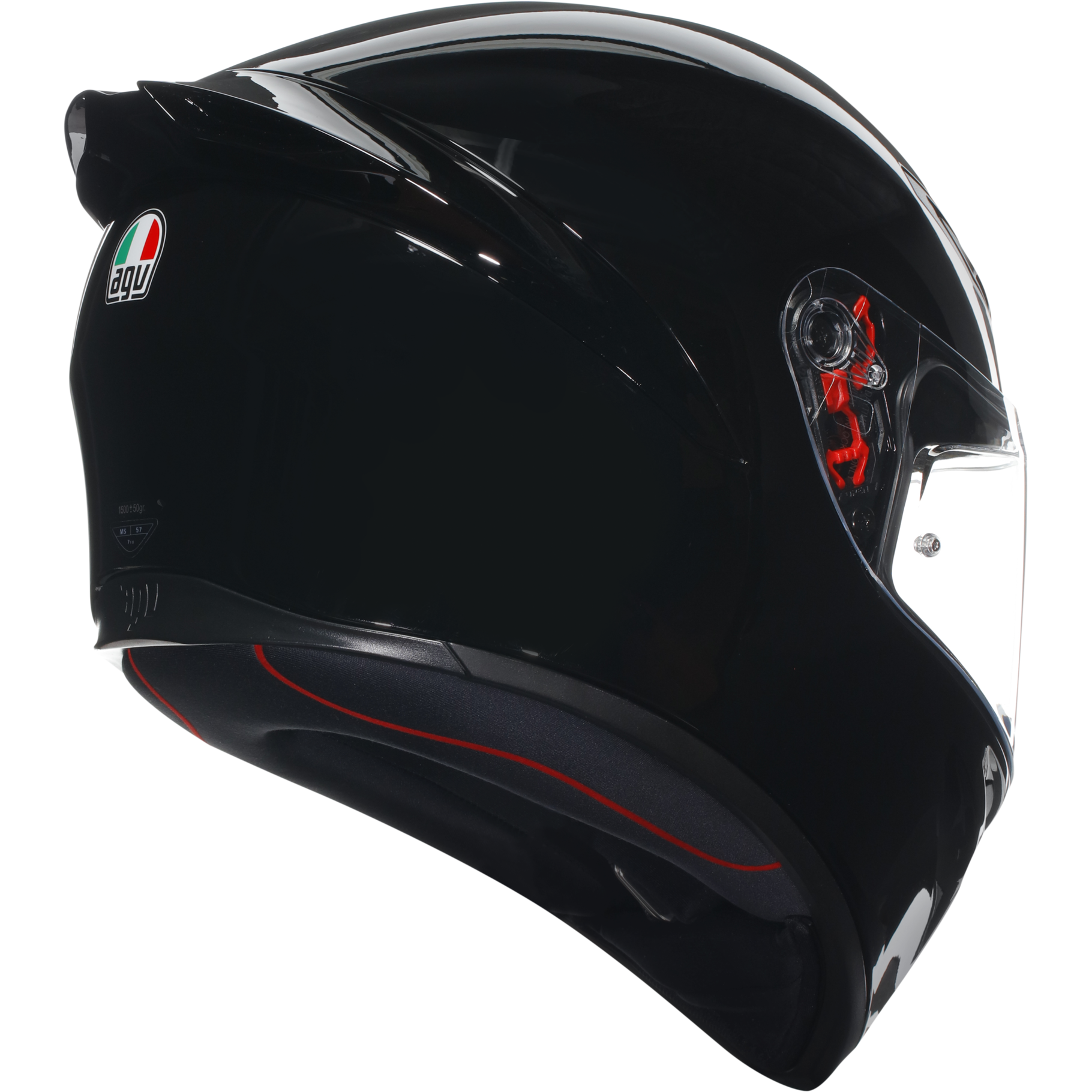 AGV K1-S Solid - Gloss Black