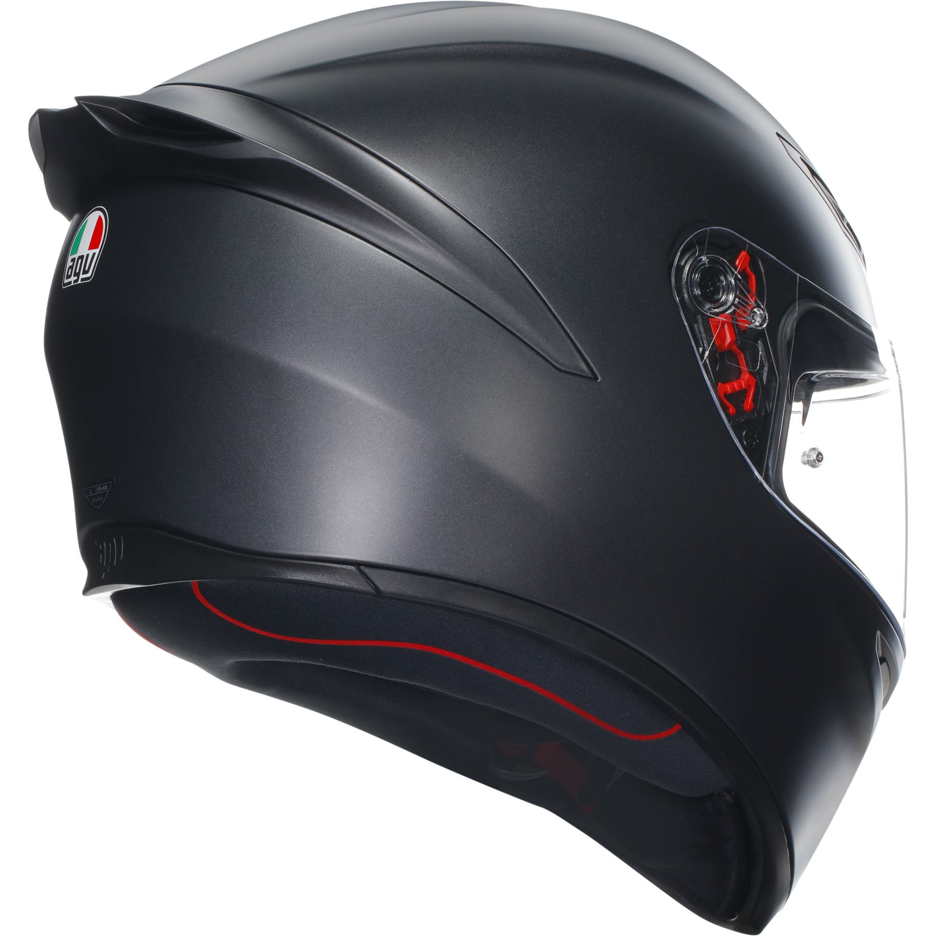 AGV K1-S Solid - Matt Black