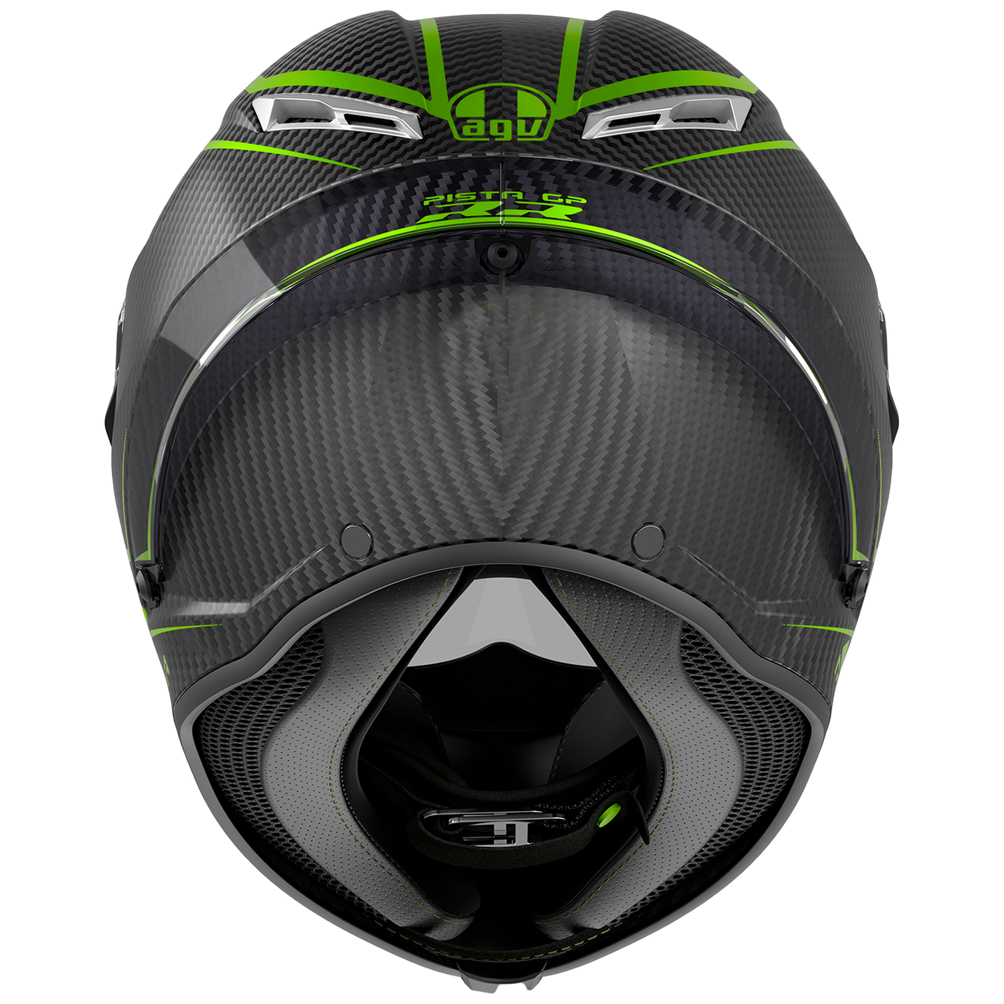 AGV Pista GP-RR ECE 22.06 Performante - Carbon / Flo Green