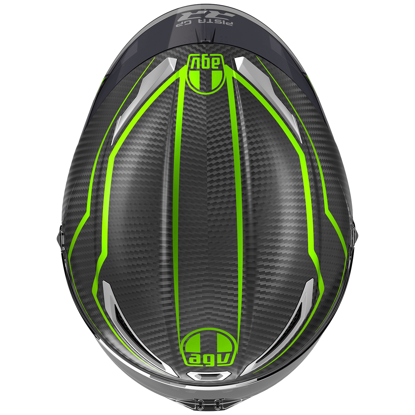 AGV Pista GP-RR ECE 22.06 Performante - Carbon / Flo Green