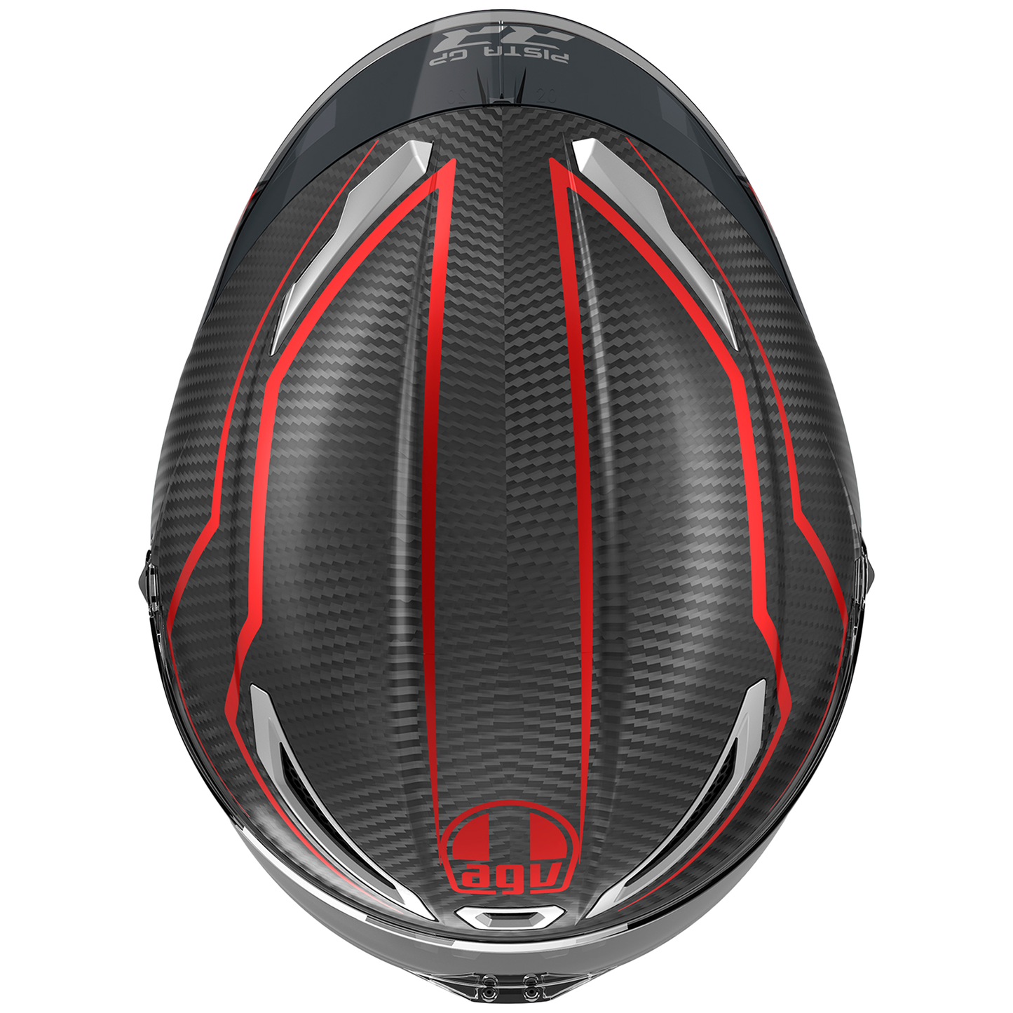 AGV Pista GP-RR ECE 22.06 Performante - Carbon / Red