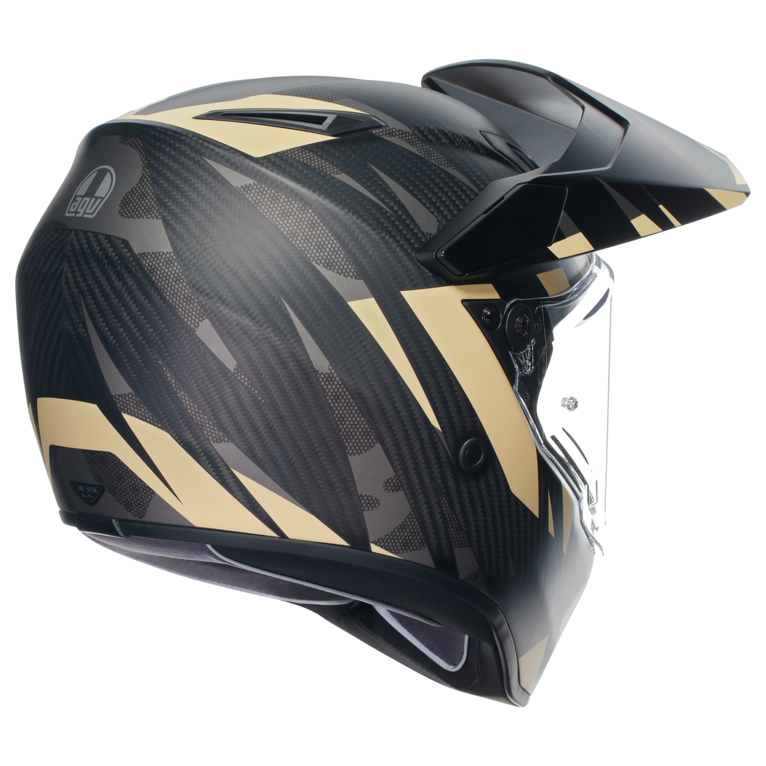 AGV AX9 ECE 22.06 Steppa - Carbon / Grey / Sand
