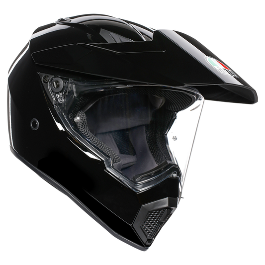 AGV AX9 ECE 22.06 Solid - Glossy Carbon