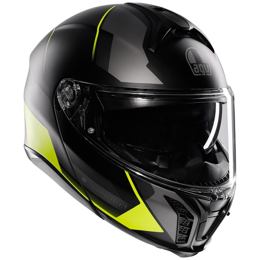 AGV Tour Modular Perception - Black / Grey / Flo Yellow