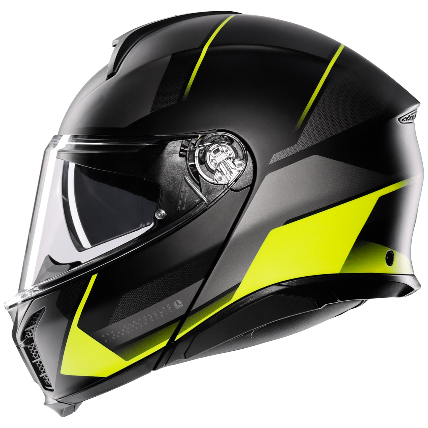 AGV Tour Modular Perception - Black / Grey / Flo Yellow