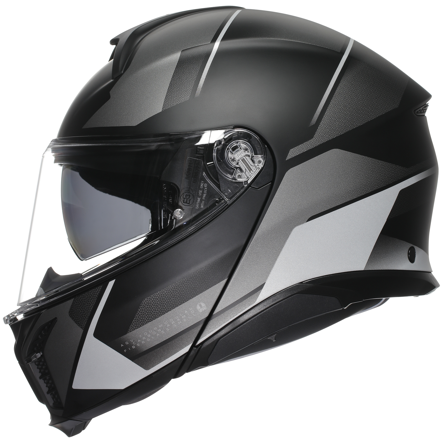 AGV Tour Modular Perception - Matt Black / Silver