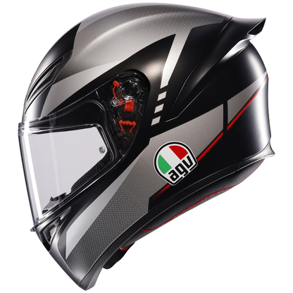 AGV K1-S Lap - Matt Black / Grey / Red
