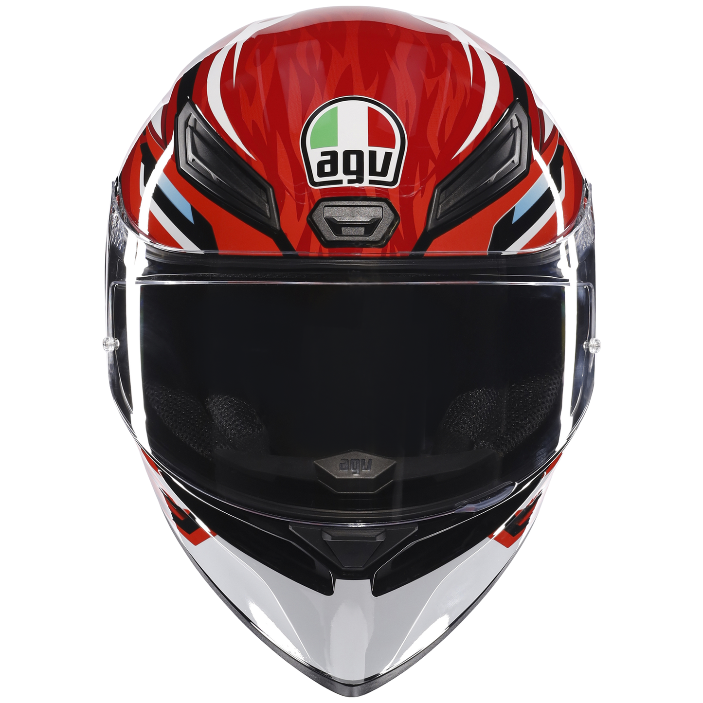 AGV K1-S Lion - Black / Red / White