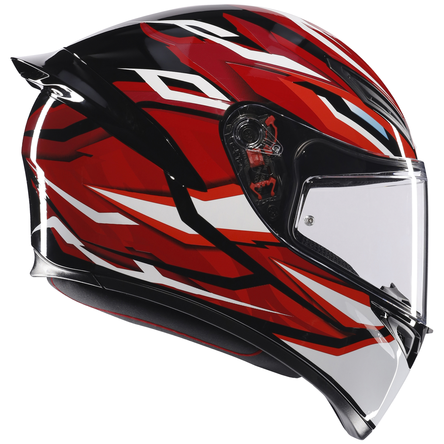 AGV K1-S Lion - Black / Red / White
