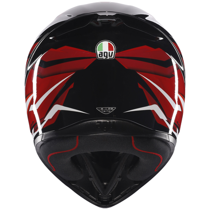 AGV K1-S Lion - Black / Red / White