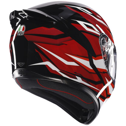 AGV K1-S Lion - Black / Red / White