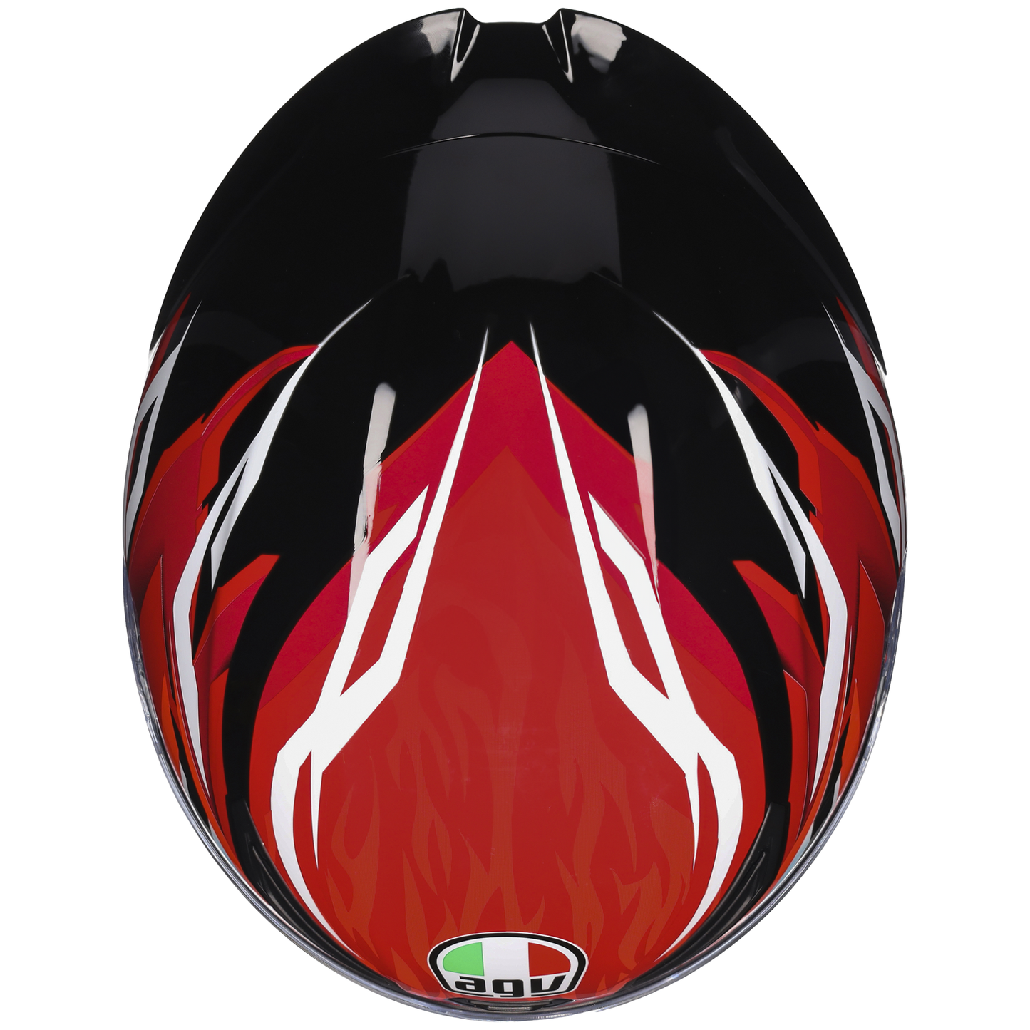 AGV K1-S Lion - Black / Red / White