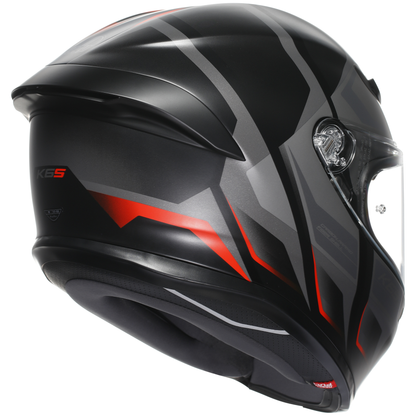 AGV K6-S Karve - Black / Grey / Red