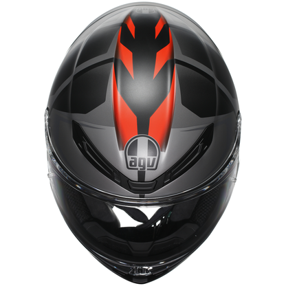AGV K6-S Karve - Black / Grey / Red