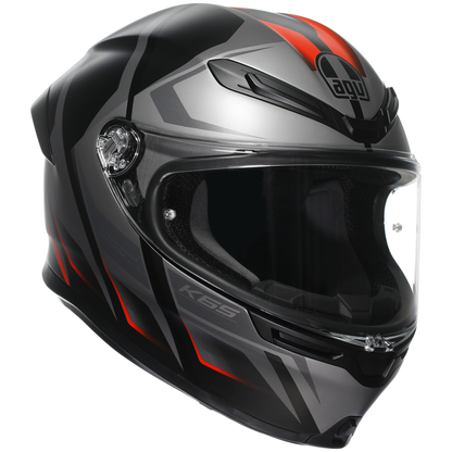 AGV K6-S Karve - Black / Grey / Red