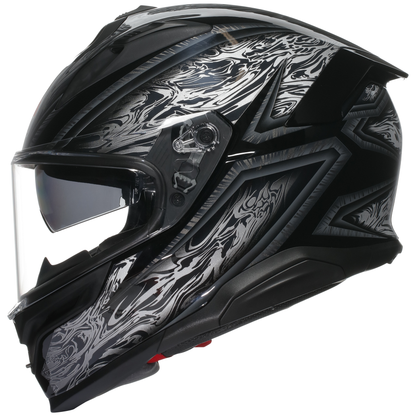 AGV K7 Sports Touring Helmet Damascus - Black / Silver