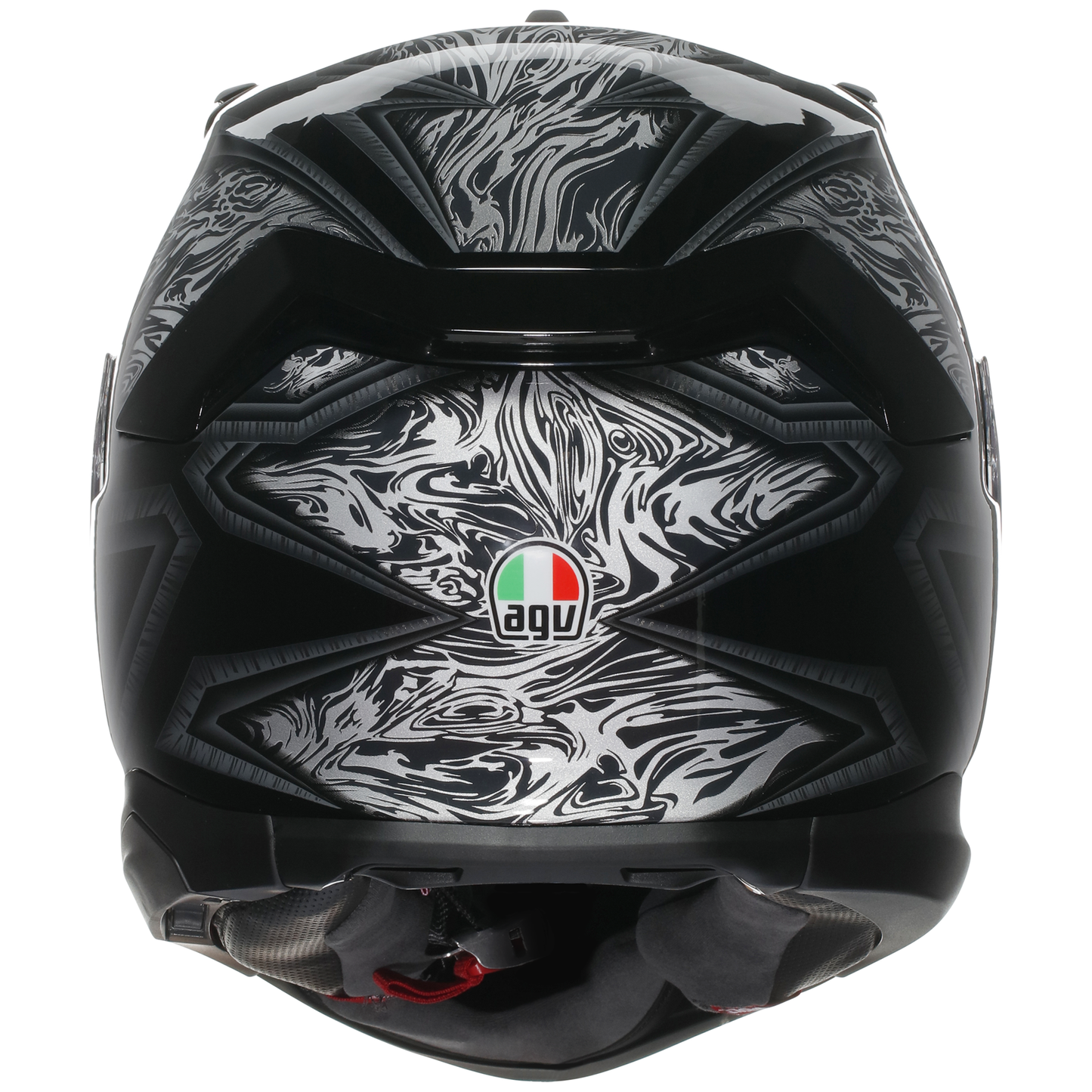 AGV K7 Sports Touring Helmet Damascus - Black / Silver