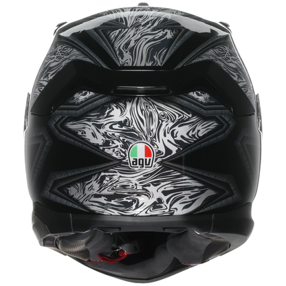 AGV K7 Sports Touring Helmet Damascus - Black / Silver