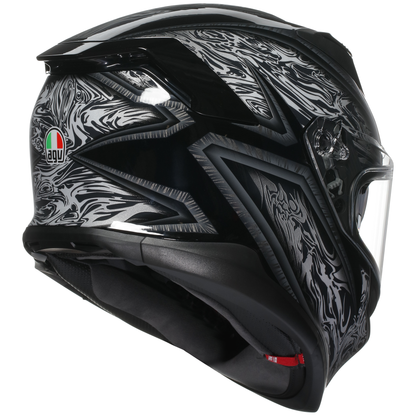 AGV K7 Sports Touring Helmet Damascus - Black / Silver