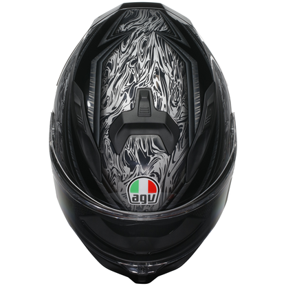 AGV K7 Sports Touring Helmet Damascus - Black / Silver