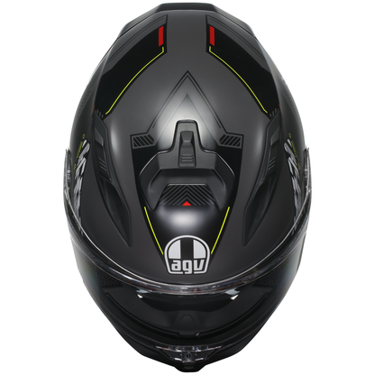AGV K7 Sports Touring Helmet Kyber - Grey / Yellow