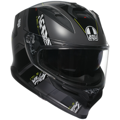 AGV K7 Sports Touring Helmet Kyber - Grey / Yellow