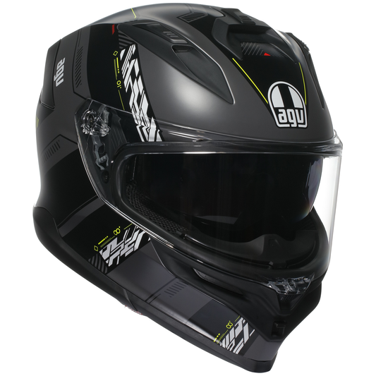AGV K7 Sports Touring Helmet Kyber - Grey / Yellow