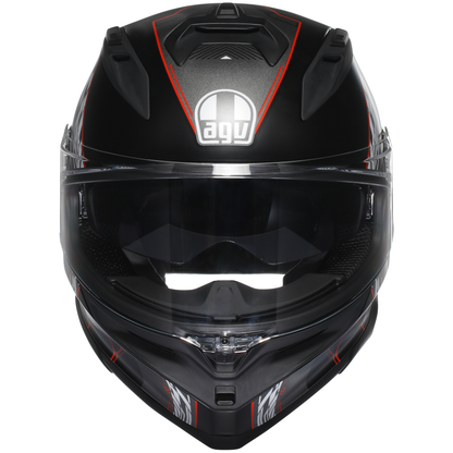 AGV K7 Sports Touring Helmet Kyber - Black / Red