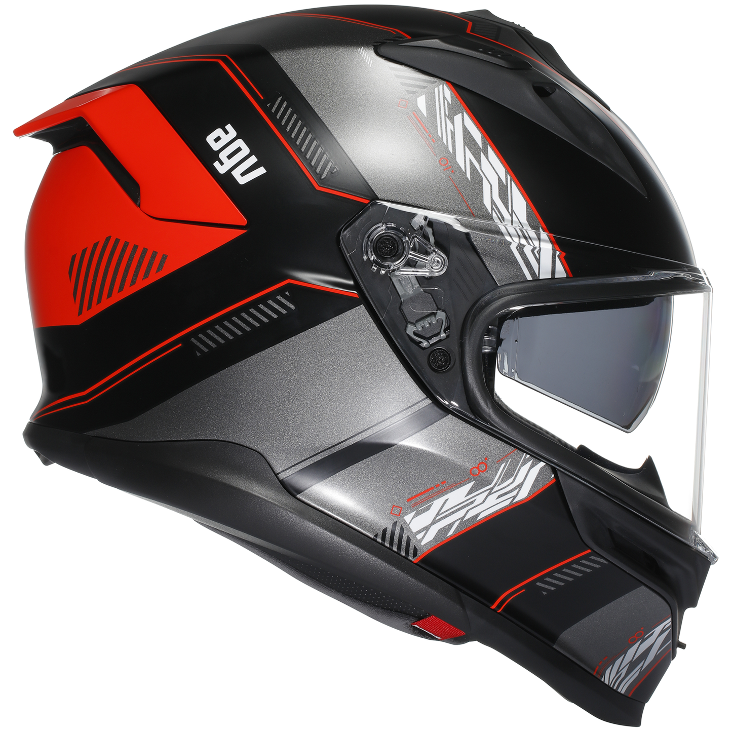 AGV K7 Sports Touring Helmet Kyber - Black / Red
