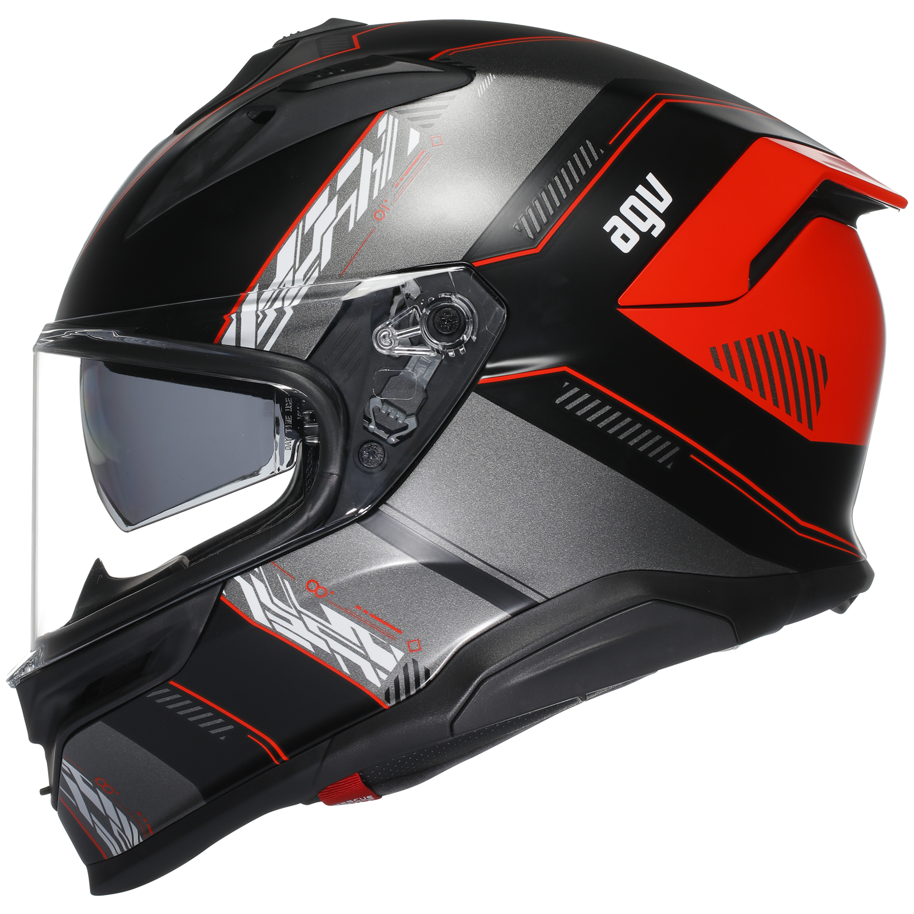 AGV K7 Sports Touring Helmet Kyber - Black / Red