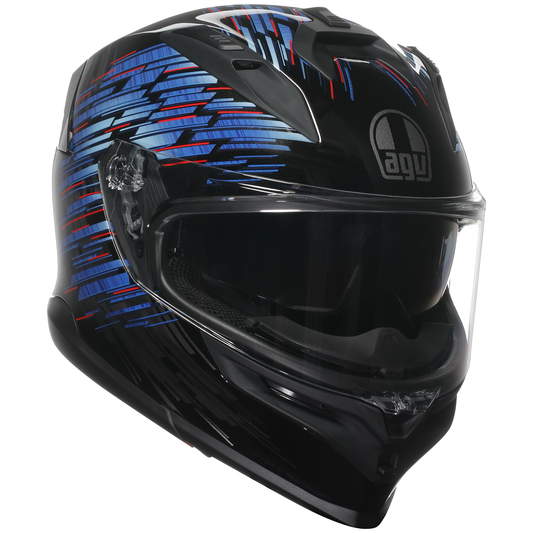 AGV K7 Sports Touring Helmet Genisys - Black / Blue / Grey