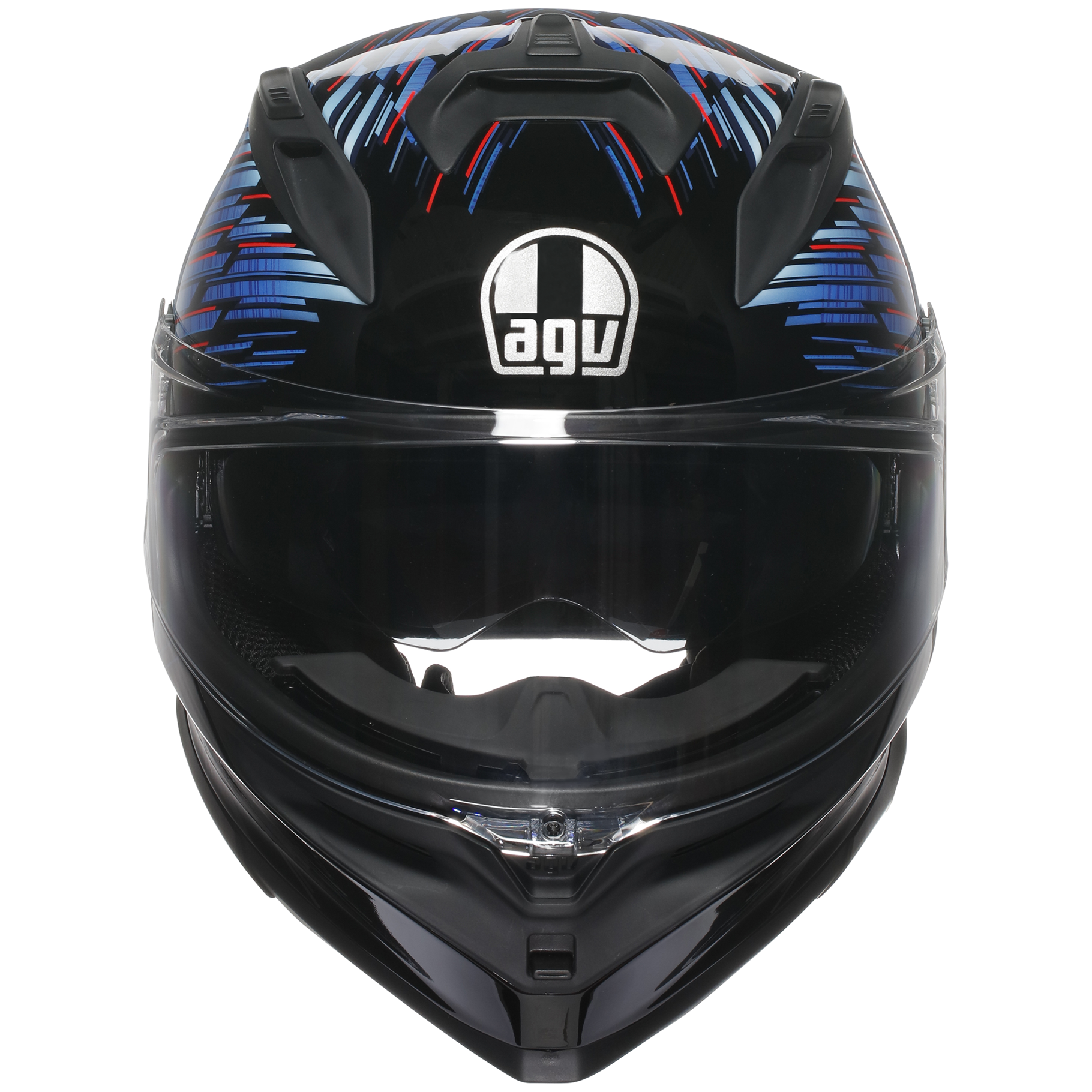 AGV K7 Sports Touring Helmet Genisys - Black / Blue / Grey